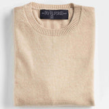 Sweater Cashmere Cuello Redondo Beige