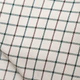 Camisa Eloise Cuadro Chocolate y Verde