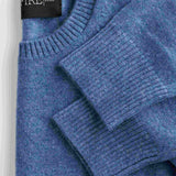 Sweater Cashmere Cuello Redondo Denim