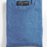 Sweater Cashmere Cuello Redondo Denim