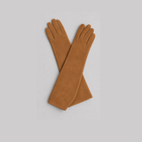 Guantes Largos Gamuza Camel