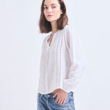 Blusa Dominga Lino Blanco