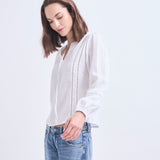 Blusa Dominga Lino Blanco