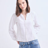 Blusa Dominga Lino Blanco