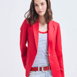 Blazer Sintra Lino Rojo