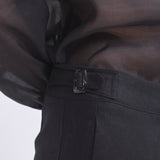 Pantalón Hilda Lino Negro