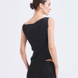 Top Simona Lino Negro