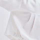 Chaqueta Canarias Lino Blanco