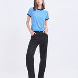 Pantalón 5 Pocket Lino Negro
