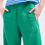 Pantalón Luna Lino Verde