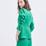 Blazer Brooklyn Lino Verde