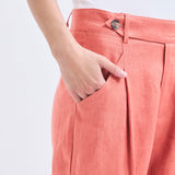 Pantalón Cristina Lino Canela