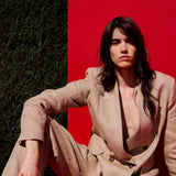 Blazer Venecia Lino Espiga Tostado