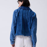 Chaqueta Bomber Espiga Denim
