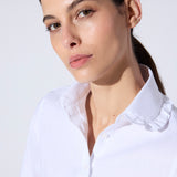 Camisa Eloise Lino Espiga Blanca