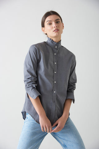 Camisa Vuelos Gris