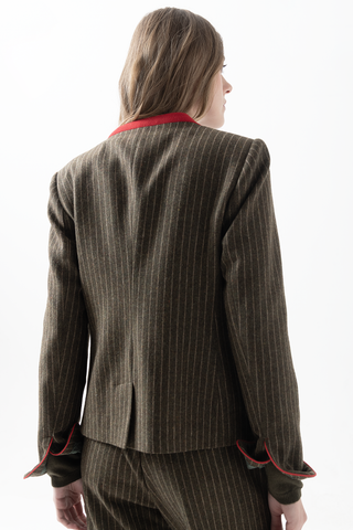 Chaqueta Anne Diplomático Verde