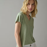 Polera Bondi en Pima Matcha