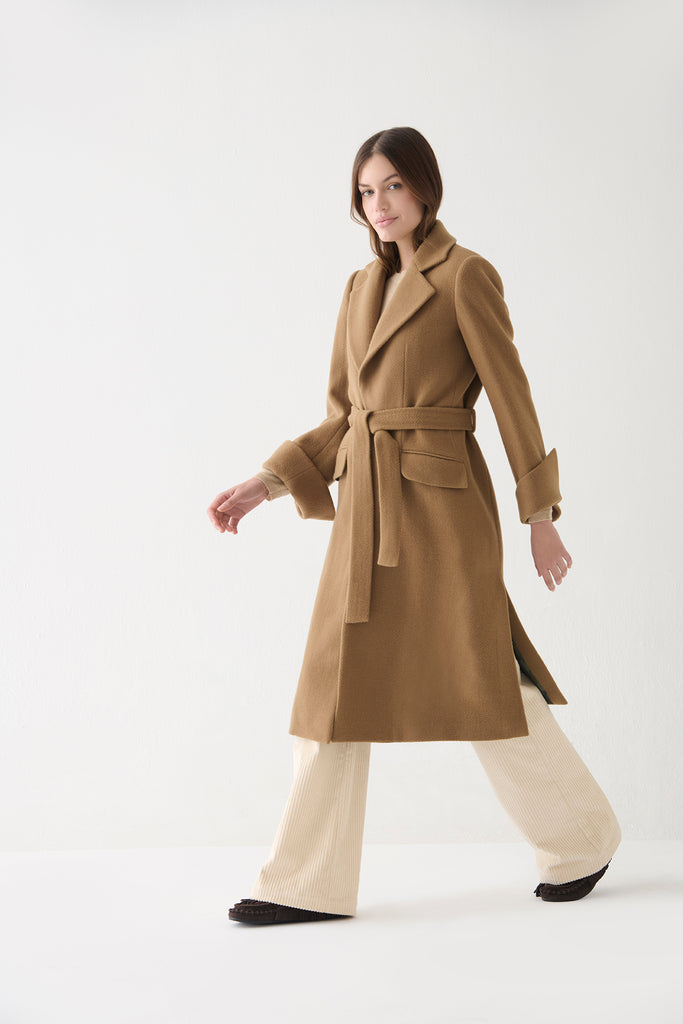Abrigo Kate Camel