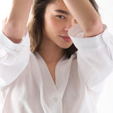 Camisa Sakai Lino Blanco