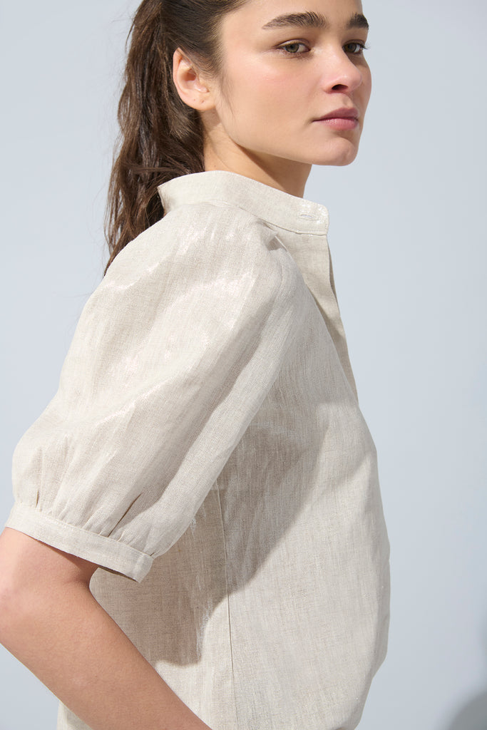 Blusa Laura Lino Lurex