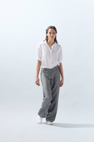 Blusa Mia Lino Blanco