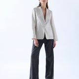 Blazer Sintra Lino Lurex
