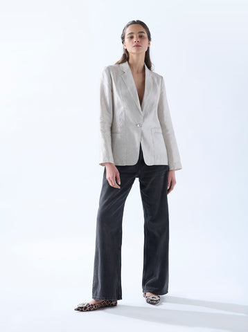 Blazer Sintra Lino Lurex
