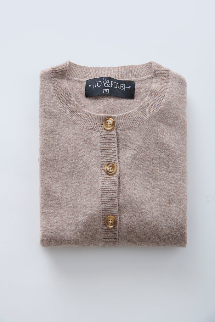 Cardigan Cashmere Moka
