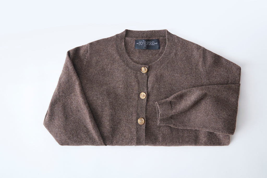 Cardigan Cashmere Chocolate