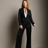 Blazer Smoking Corto Negro