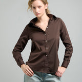 Camisa Luz Chocolate