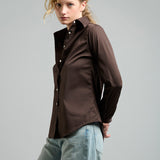 Camisa Luz Chocolate