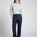 Pantalón Lorenzo Lana Super 140 Azul Marino