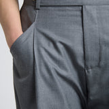Pantalón Cristina Lana Super 140 Gris