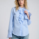 Camisa Nueva Leticia Príncipe de Gales Celeste