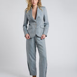 Pantalón Luna Lana Espiga Celeste
