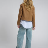 Chaqueta Berna Lana Camel
