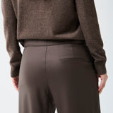 Pantalón George Lana Super 140 Chocolate