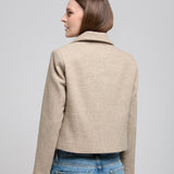 Chaqueta Berna Lana Crudo