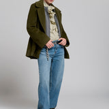 Chaquetón Boston Lana Virgen Verde
