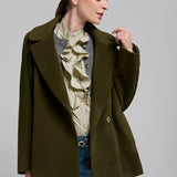 Chaquetón Boston Lana Virgen Verde