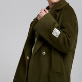 Chaquetón Boston Lana Virgen Verde