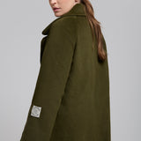 Chaquetón Boston Lana Virgen Verde