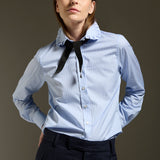 Camisa Eloise Rayada Celeste