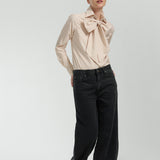 Camisa Leonor Rayada Beige