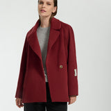 Chaquetón Boston Lana Virgen Burdeo