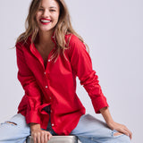 Camisa Button - Down Roja