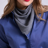 Bufanda Triangular Cashmere Gris Oscuro
