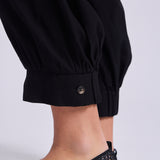 Pantalón Bruna Cupro Negro
